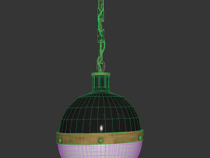 Pendant lamp Whitman Model 3D