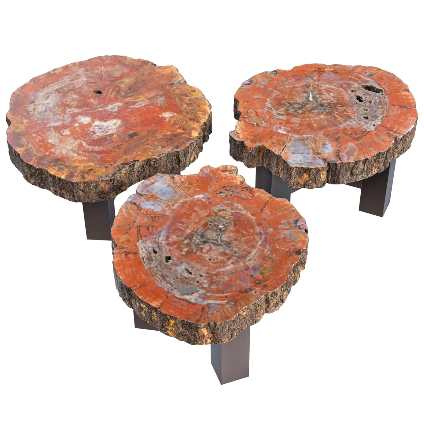 Coffee table Ado Chale 3D Model .c4d .max .obj .3ds .fbx .stl .blend 