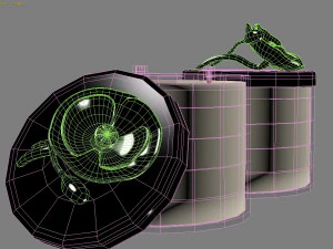 Свічка Анемона 3D Модель