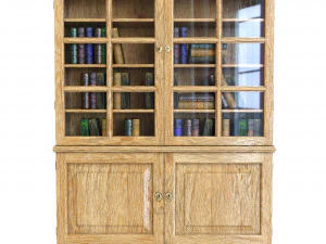 Vintage Cabinet Louis 3D Model