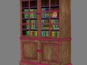 Vintage Cabinet Louis Model 3D