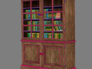 Vintage Cabinet Louis 3D Model