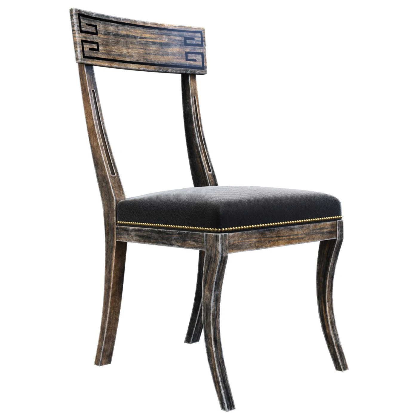 Dining chair Klismos 3D Model .c4d .max .obj .3ds .fbx .stl .blend 