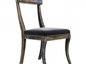 Cadeira de jantar Klismos Modelo 3D