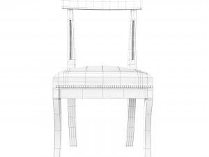 Dining chair Klismos 3D Model