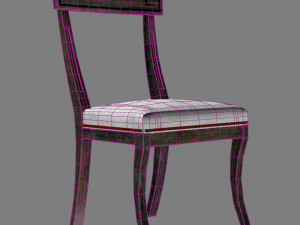 Dining chair Klismos 3D Модель
