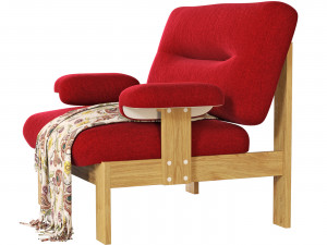 Armchair Horton 3D 模型