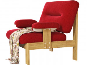 Armchair Horton 3D Model