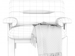 Armchair Horton 3D 模型