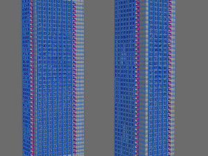 Buildings Boston Towers 3D मॉडल