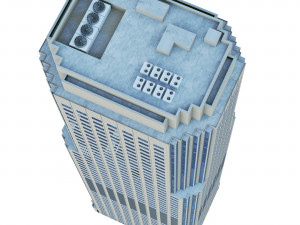 Building 50 Fremont St San Francisco Model 3D