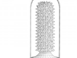 Barovier Opera Table Lamp Model 3D