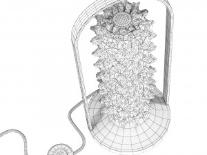 Barovier Opera Table Lamp Model 3D