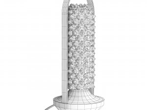 Barovier Opera Table Lamp Model 3D