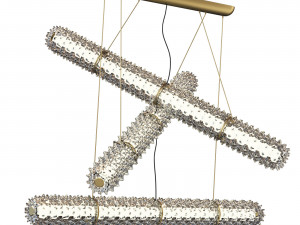 Barovier Opera Chandelier 3D मॉडल
