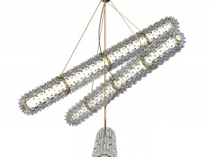 Barovier Opera Chandelier 3D-Modell