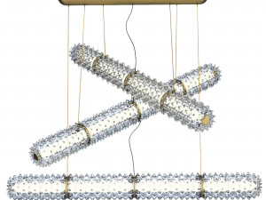 Barovier Opera Chandelier 3D-Modell
