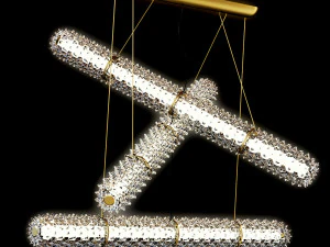 Barovier Opera Chandelier 3D Model