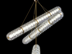 Barovier Opera Chandelier 3D-Modell