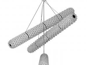 Barovier Opera Chandelier 3D-Modell