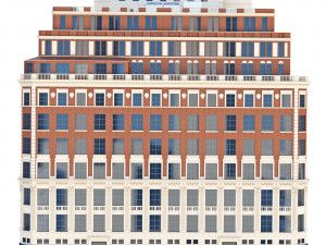 Saks 5th Ave New York building 3D Model
