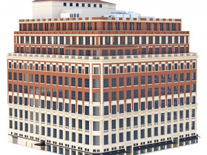 Saks 5th Ave New York building 3D Model