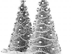 Christmas tree 3D मॉडल