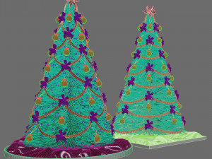Christmas tree 3D मॉडल