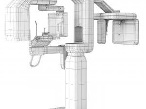 치과 단층촬영 Genoray Papaya 3D 모델 3D 모델