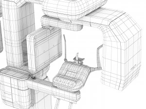 치과 단층촬영 Genoray Papaya 3D 모델 3D 모델