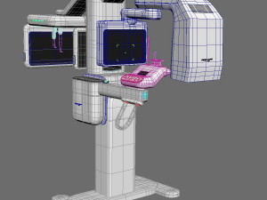 Dental tomograph Genoray Papaya 3D 3D 모델