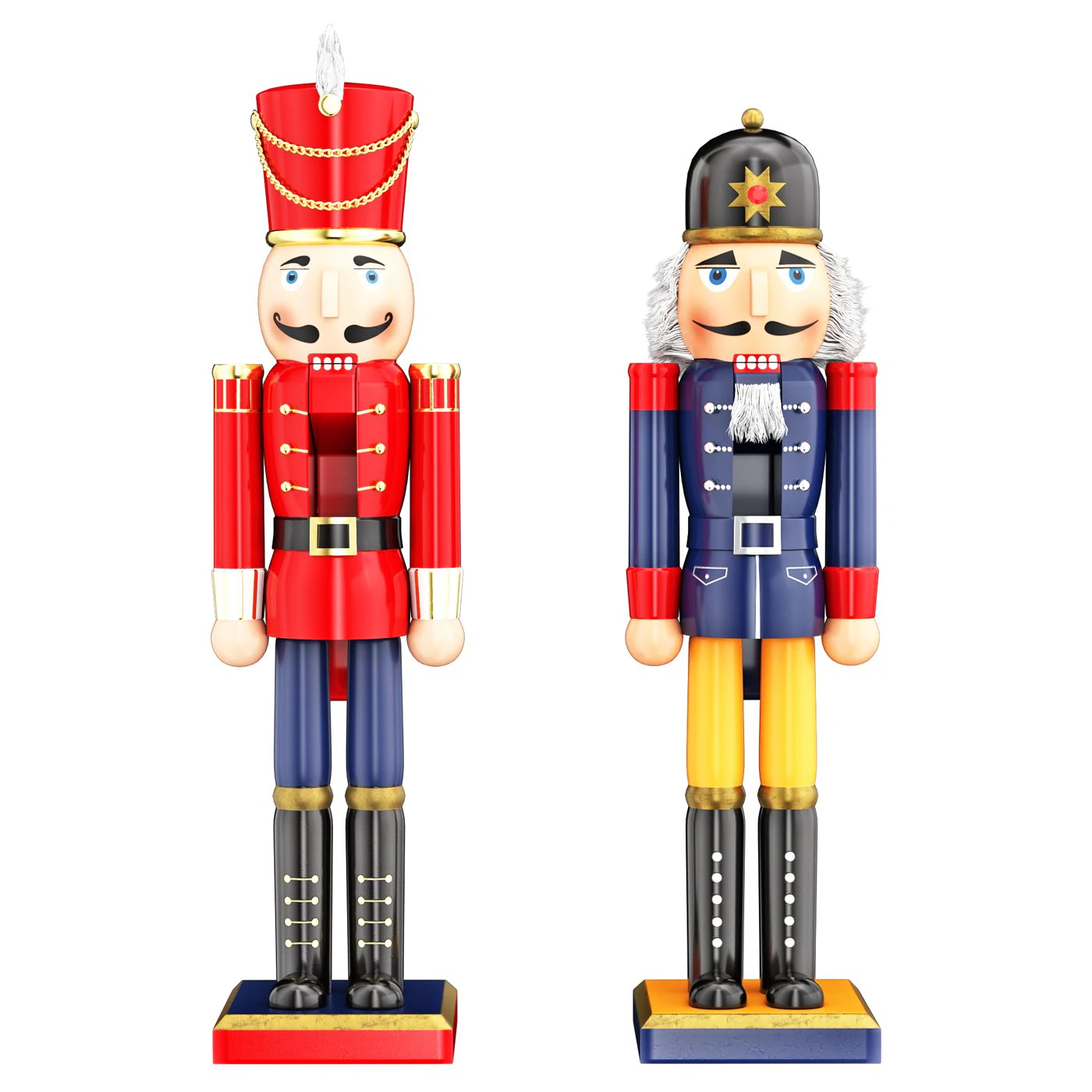 Nutcracker 2 3D Model .c4d .max .obj .3ds .fbx .stl .blend 