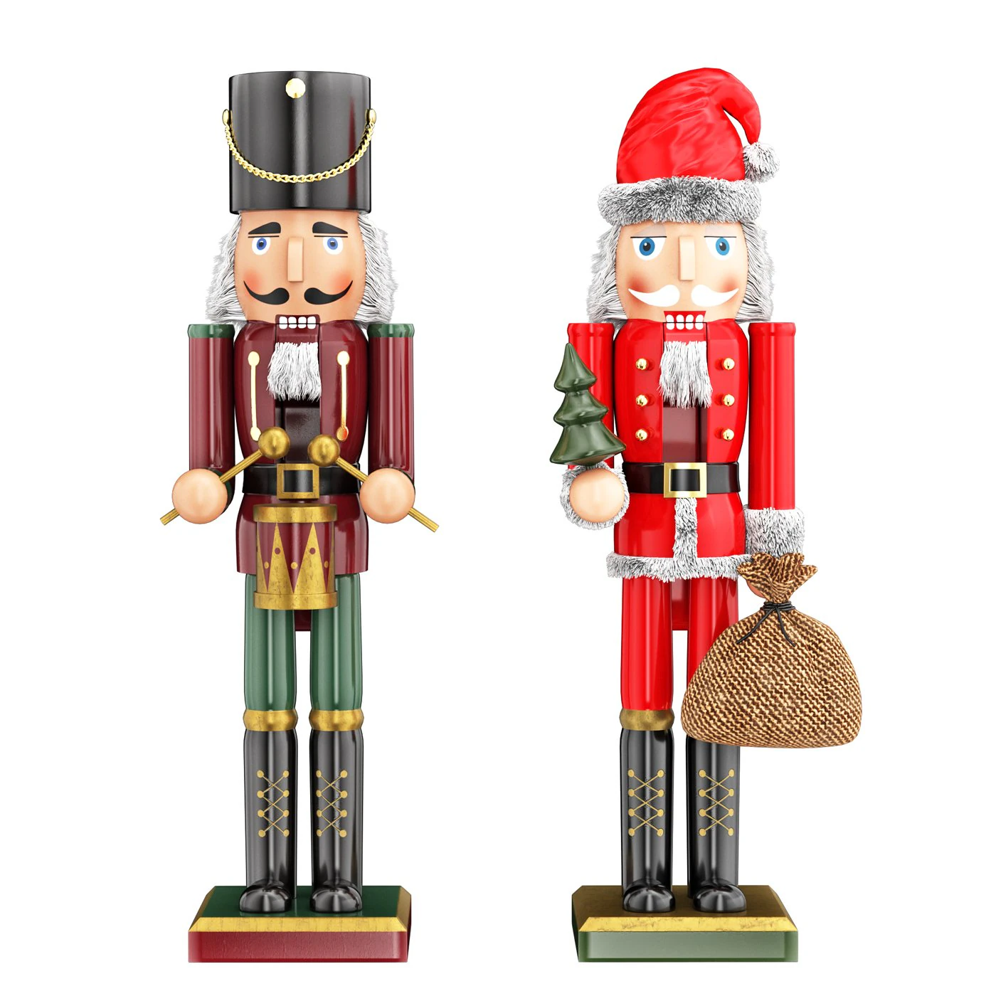 Nutcracker 3 3D Model .c4d .max .obj .3ds .fbx .stl .blend 