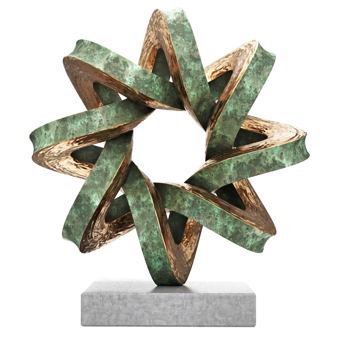 Modern sculpture 3D Model .c4d .max .obj .3ds .fbx .stl .blend