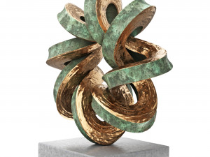 Modern sculpture 3D Model