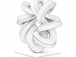 Modern sculpture 3D Model