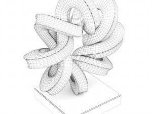 Modern sculpture 3D Model
