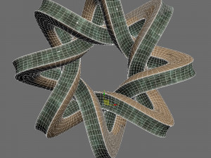 Modern sculpture 3D Model