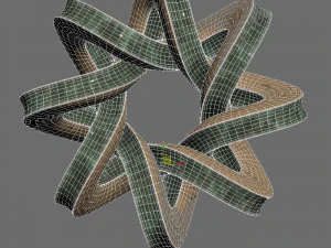 Modern sculpture 3D Model