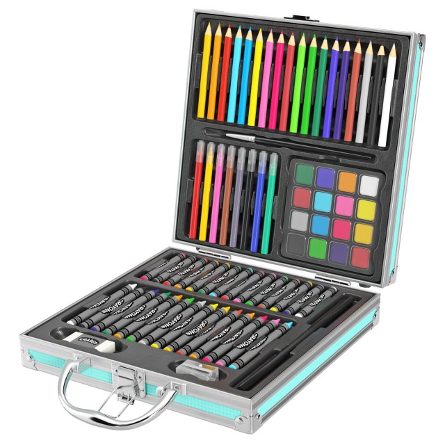 Artists Suitcase Gift Set 3D Модель .c4d .max .obj .3ds .fbx .stl .blend 