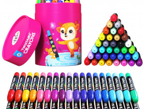 Set of gel crayons 36 pieces Modelo 3D