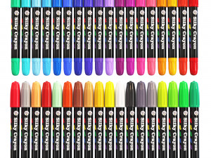 젤 크레용 36개 세트 3D 모델