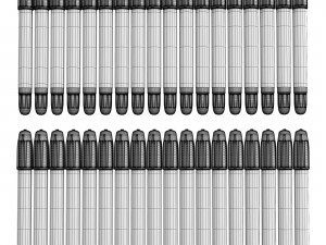 젤 크레용 36개 세트 3D 모델