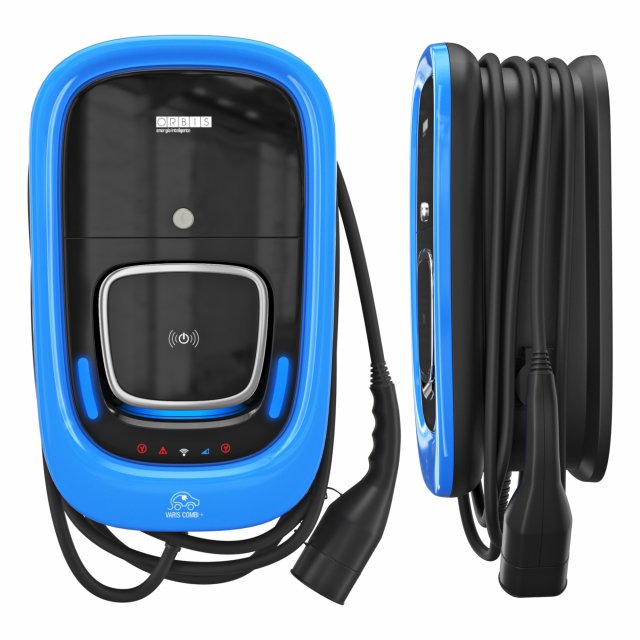 Charging station for electric vehicles Orbis 3D मॉडल .c4d .max .obj .3ds .fbx .stl .blend