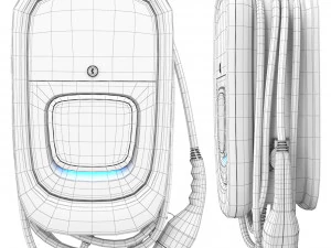 Charging station for electric vehicles Orbis 3D Model