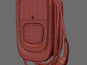 Charging station for electric vehicles Orbis 3D Model