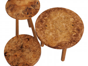 Rose Uniacke side table 3D-Modell