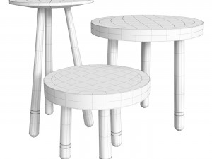 Rose Uniacke side table 3D-Modell