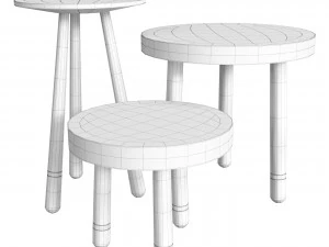 Rose Uniacke side table 3D Model