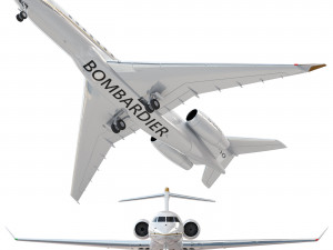 Bombardier Global 7500 aircraft 3D Modell